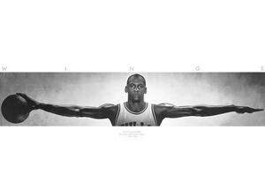 Nike Michael Jordan Wings Poster 5268 Sealed Tube UPC Unopened
